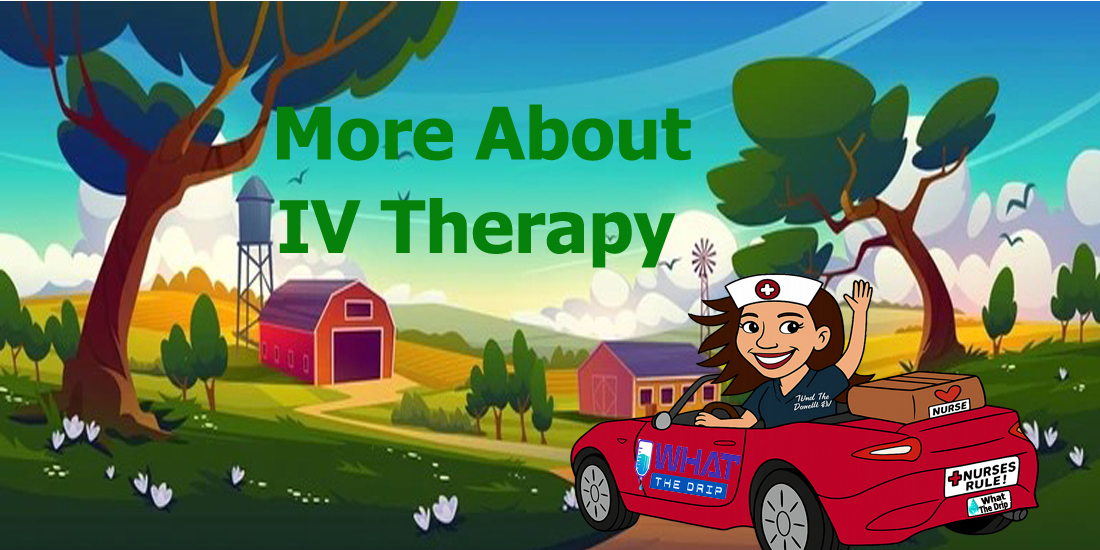 Cartoon character with nurse waving